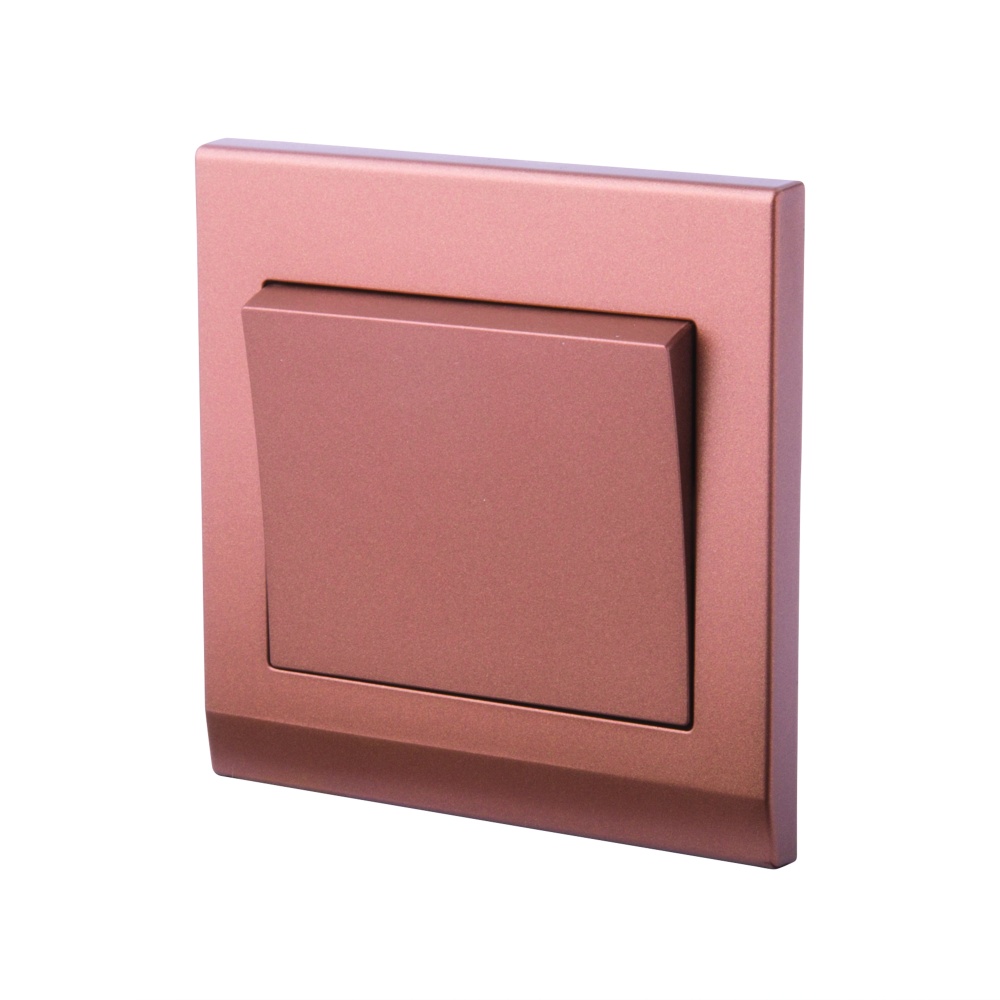 Simplicity Mechanical Light Switch 1 Gang Intermediate Copper/Bronze